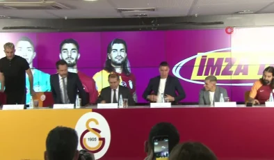 Galatasaray, 5 futbolcusu ile sözleşme yeniledi -1-