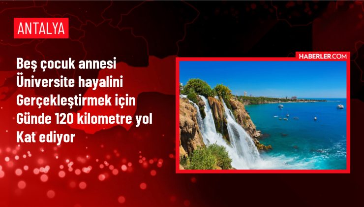 5 Çocuk Annesi Üniversiteye Gidebilmek İçin Günde 120 Kilometre Yol Kat ediyor