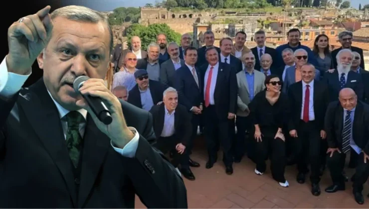 Cumhurbaşkanı Erdoğan’dan İmamoğlu’na “Roma turu” tepkisi