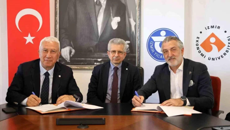 İzmir Ekonomi Üniversitesi ve İzmir Spor Kulüpleri Birliği Vakfı, futbol kulüplerinin kente katkısını analiz etmek için iş birliği yapıyor