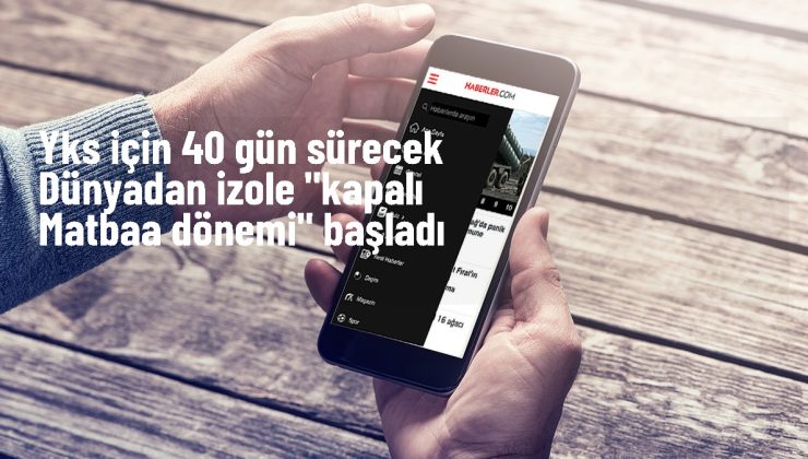YKS Soru Kitapçıklarının Basımı İçin Kapalı Matbaa Dönemi Başladı