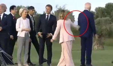 G7 zirvesinde dalıp giden Biden’ın yardımına İtalya Başbakanı Meloni yetişti