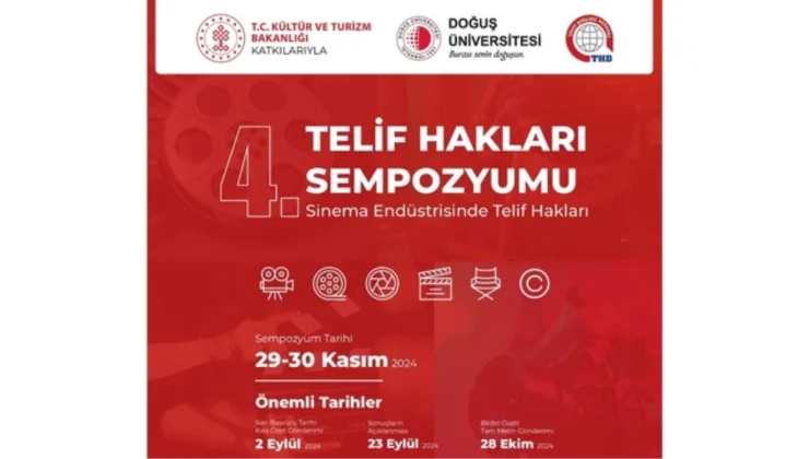 Türk Sinemasında Telif Hakkı Sorunu Sempozyumda Ele Alınacak