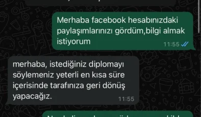 Sosyal medyada sahte lisans diploması 25 bin TL
