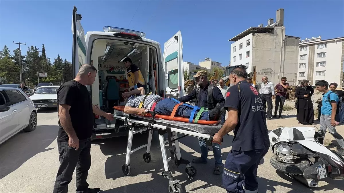 Kilis’te Motosiklet Kazası: İki Yaralı