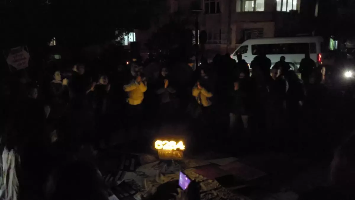 Kadınlar 25 Kasım Günü Şiddetle Mücadele İçin Sokağa Çıktı