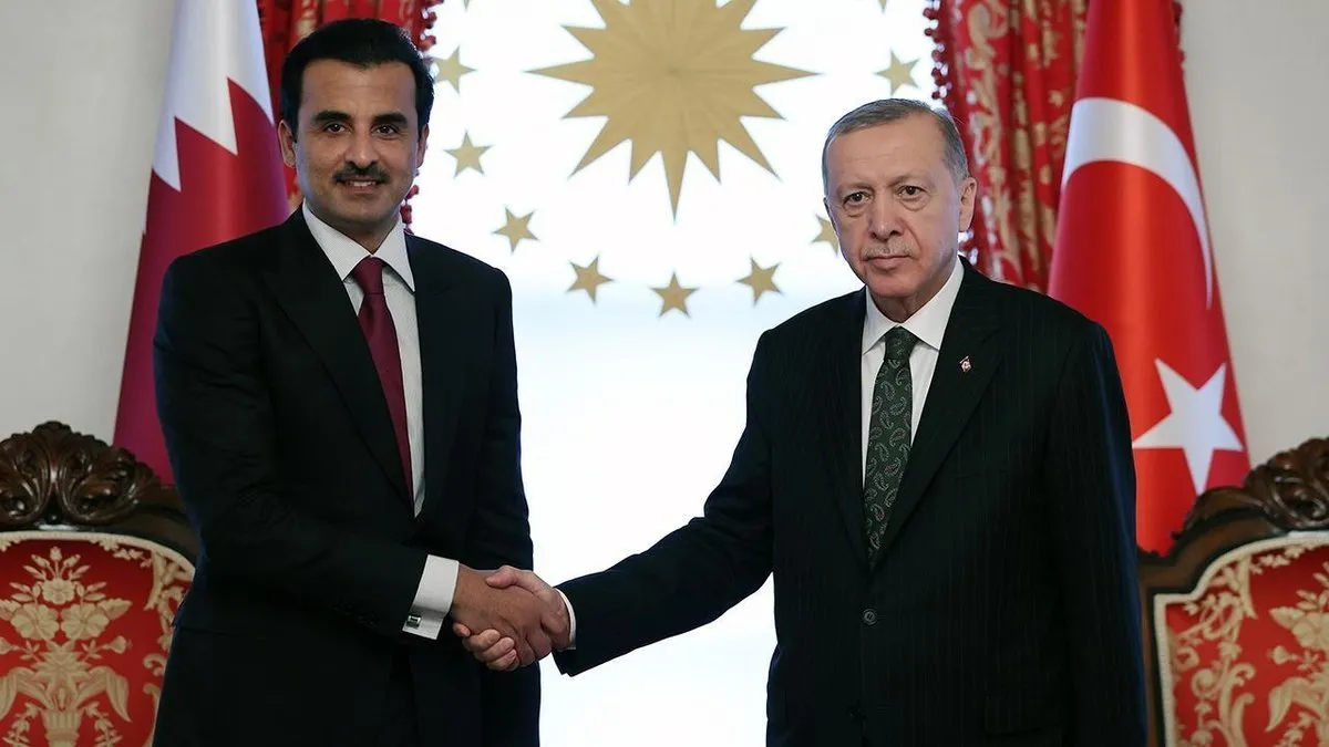Türkiye ile Katar arasında 9 yeni anlaşma! Başkan Erdoğan Külliye’de Katar Emiri’ni ağırlıyor