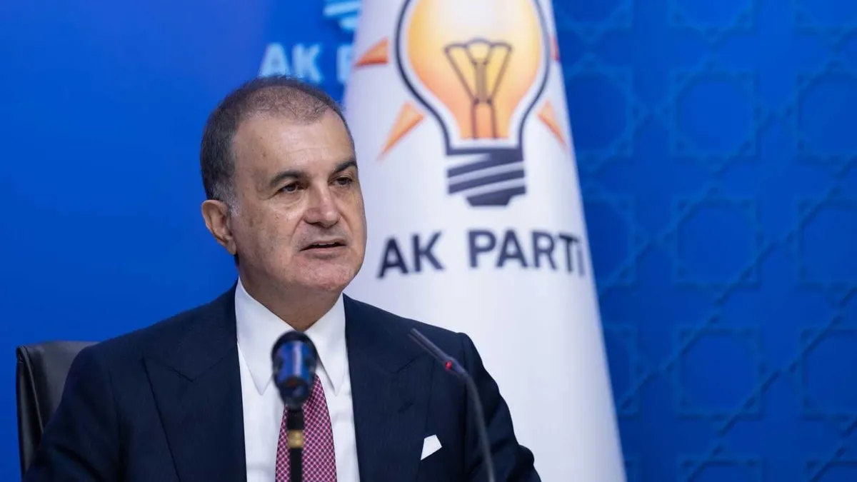 AK Parti Sözcüsü Ömer Çelik: Suriye’de PKK/YPG’nin işi yok, eninde sonunda tasfiye edilecek!