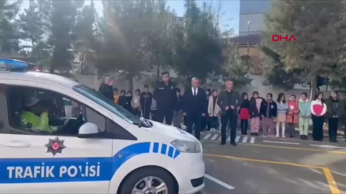 Batman’da 210 Öğrenciye Uygulamalı Trafik Eğitimi