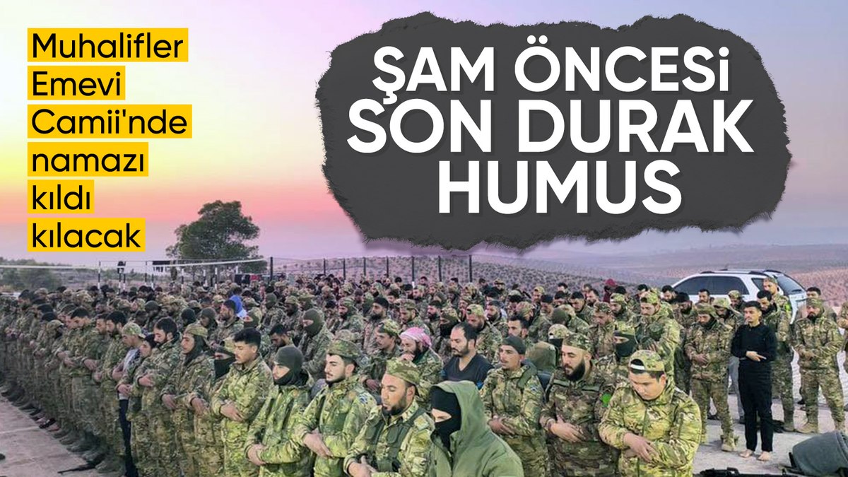 Suriye’de muhalifler Şam’a dayandı: Esad, Humus’u da kaybediyor