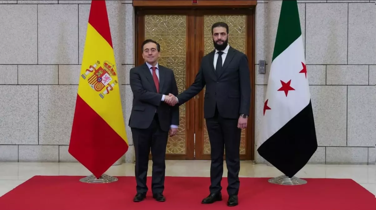 İspanya Dışişleri Bakanı Şam’da Suriye’nin Yeni Lideri ile Görüştü