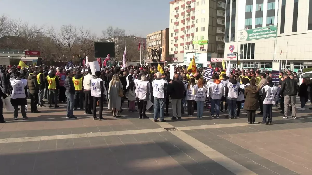 KESK’ten Diyarbakır’da Grev Eylemi