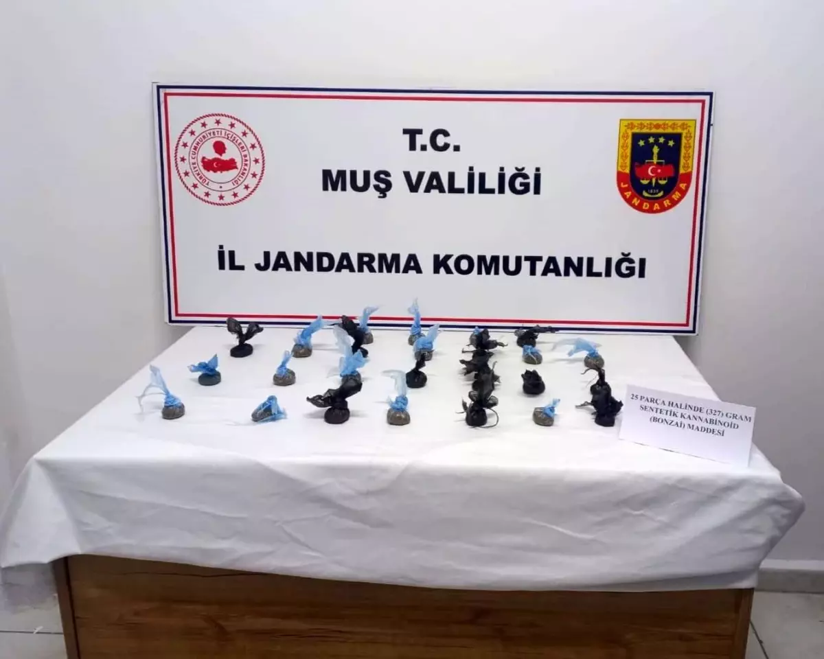 Muş’ta Uyuşturucu Operasyonu: 3 Kişi Tutuklandı
