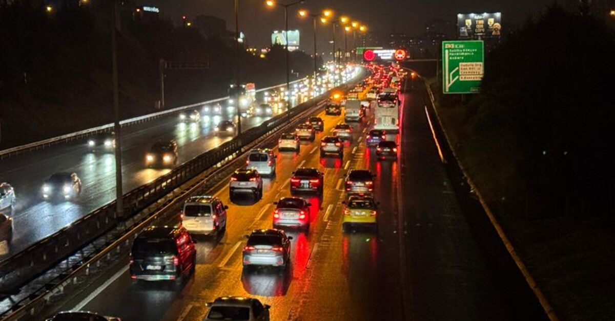 İstanbul’da bayram trafiği başladı